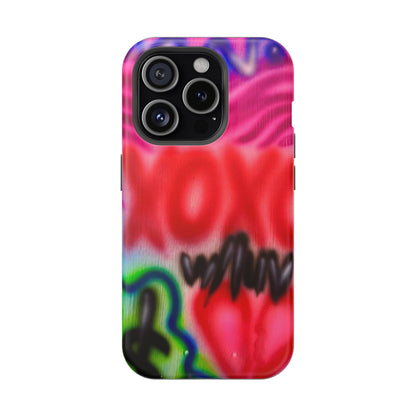 MagSafe Airbrush-iPhone-Hülle „with luv, xoxo“