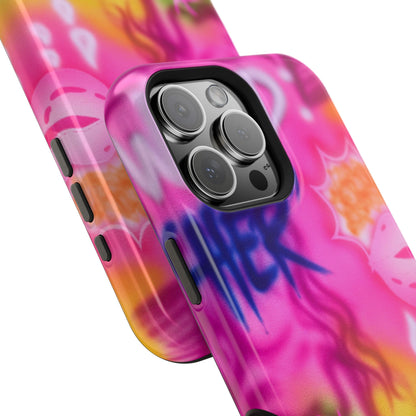 MagSafe "wanted" airbrush iPhone case