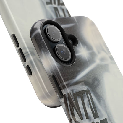 "into the night" airbrush iPhone case