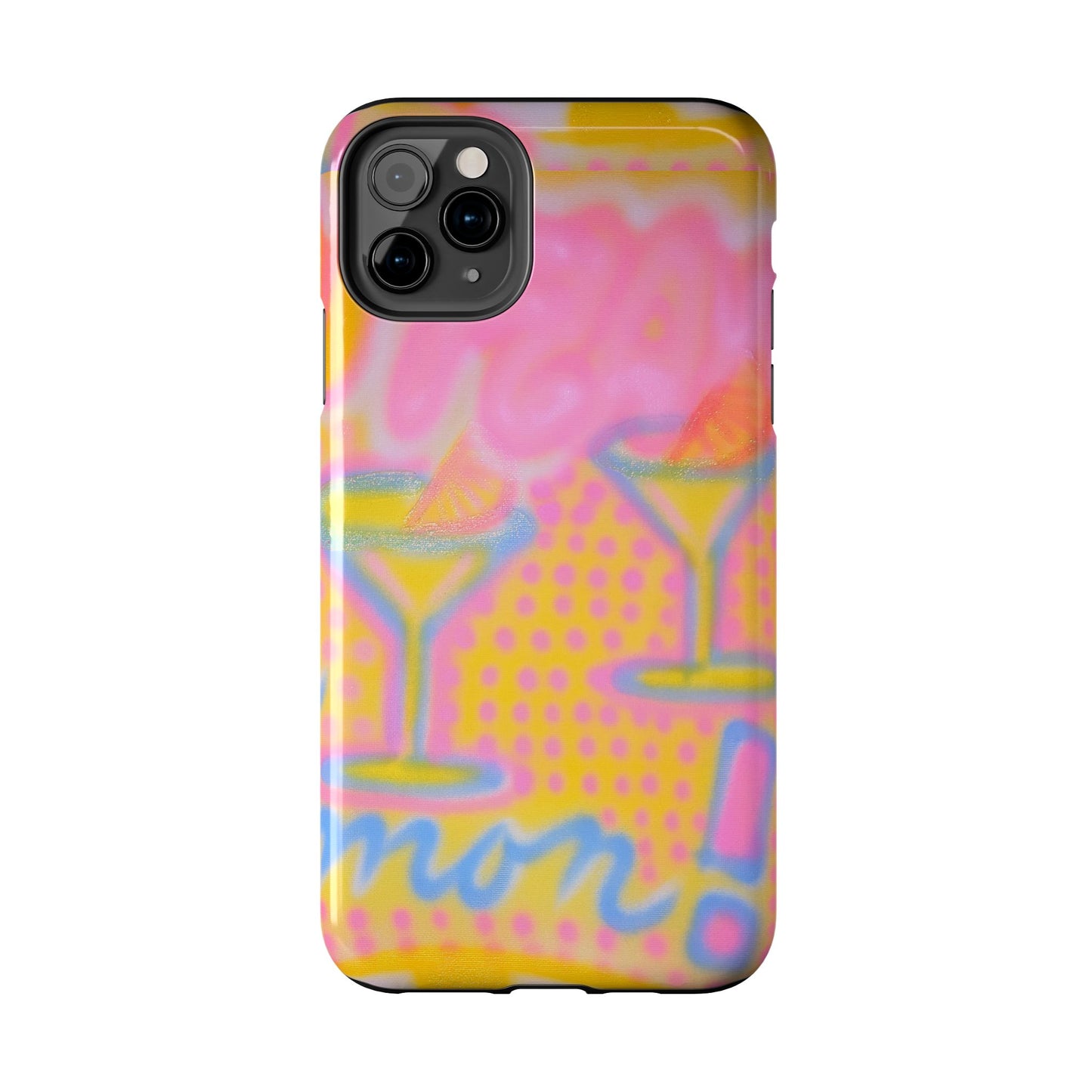 "Lemontini" Airbrush iPhone-Hülle