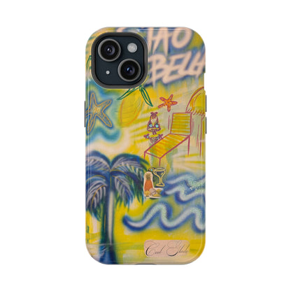MagSafe "ciao bella" airbrush iPhone case