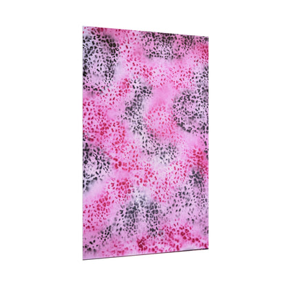 "pink cheetah" airbrush rolled print