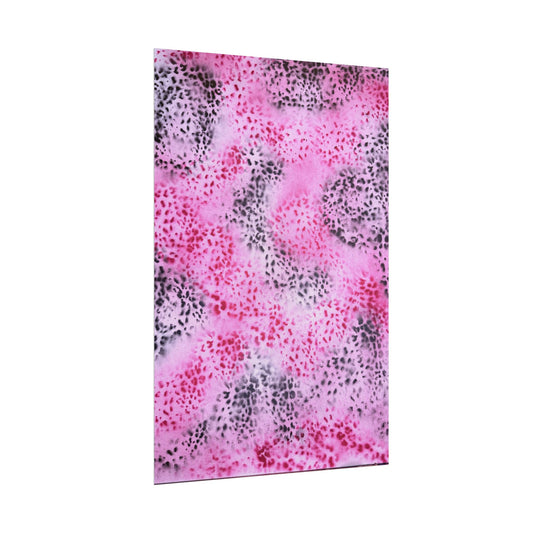 "pink cheetah" airbrush rolled print