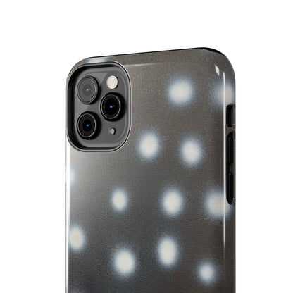 "coconut noir polka dot" airbrush iPhone case