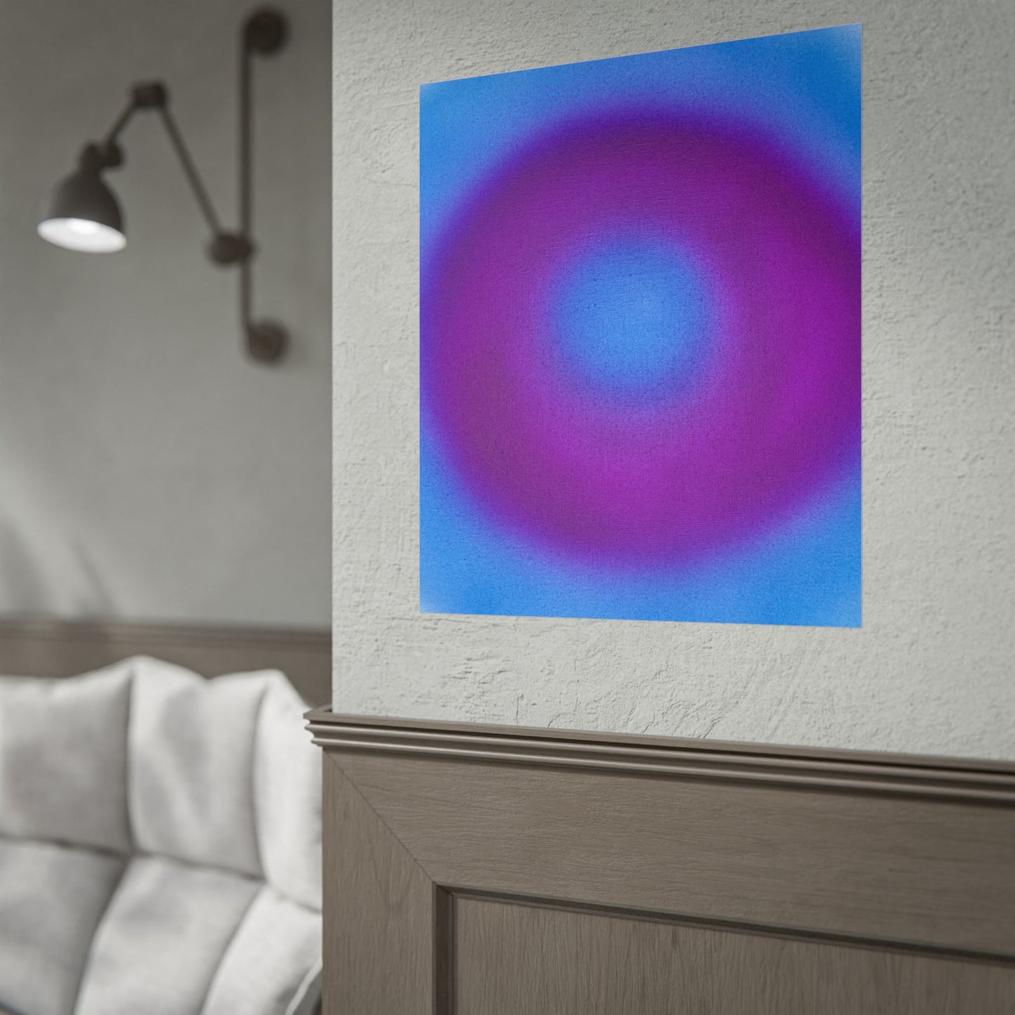 "grape soda" airbrush rolled print