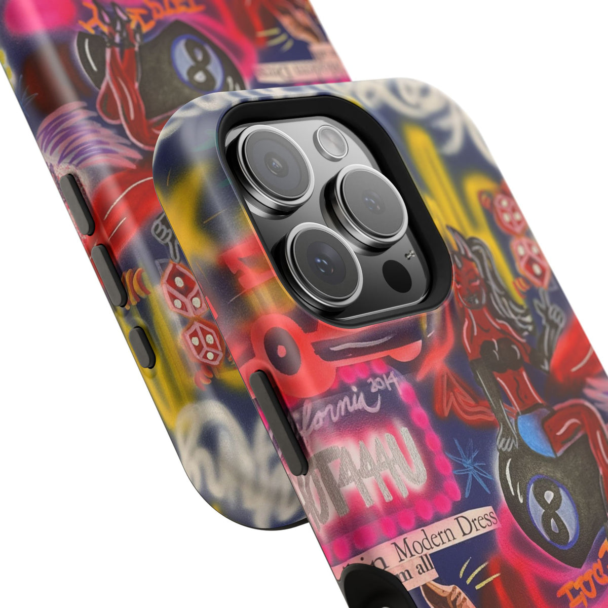 MagSafe "im an angel" airbrush iPhone case