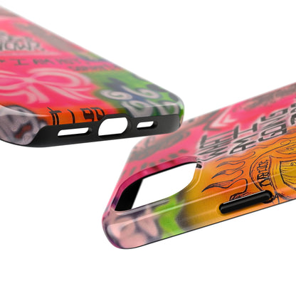 "out of luck" airbrush iPhone case