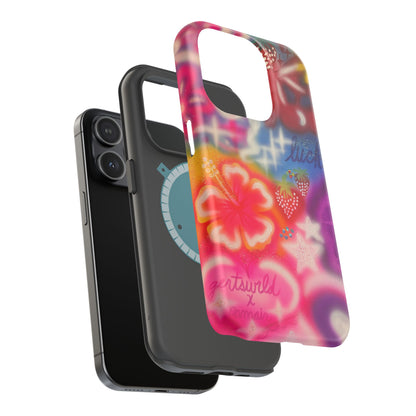 MagSafe „luck & luv“ Airbrush iPhone-Hülle
