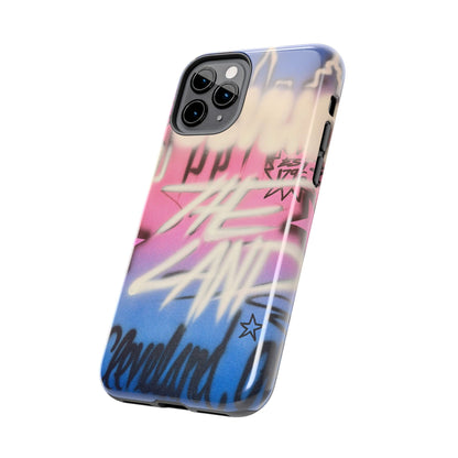 "cleveland" airbrush iPhone case