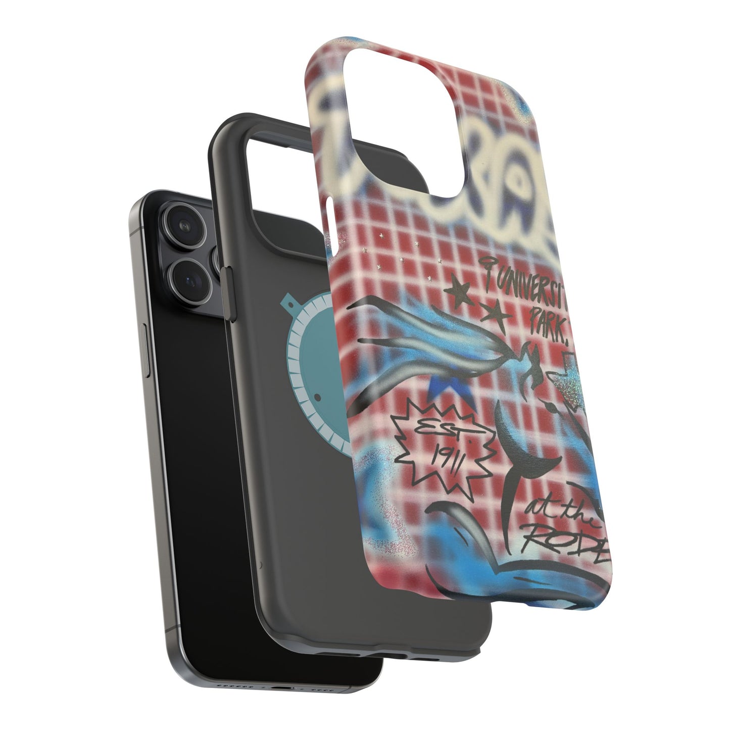 MagSafe "texas" airbrush iPhone case
