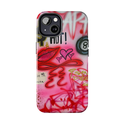 "IT girl" airbrush iPhone case