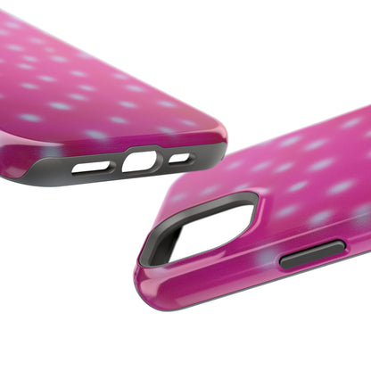 MagSafe "bubblegum polka dot" airbrush iPhone case