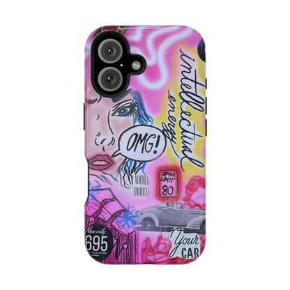MagSafe "intellektuelle Energie" Airbrush iPhone Hülle