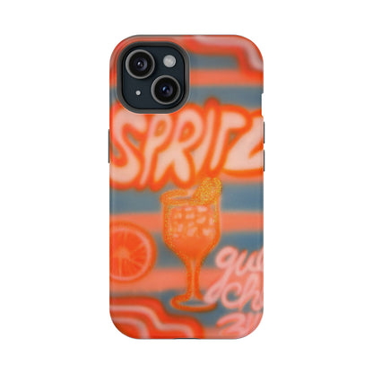 MagSafe "aperol spritz pt. 2" airbrush iPhone case