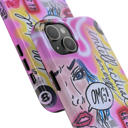 "intellectual energy" airbrush iPhone case
