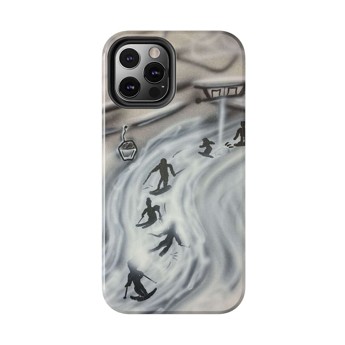 "arctic avalanche" airbrush iPhone case