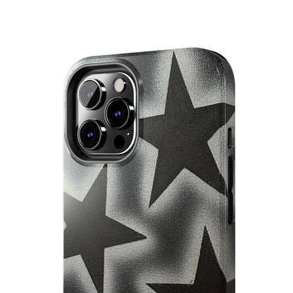 "chrome stars" airbrush iPhone case