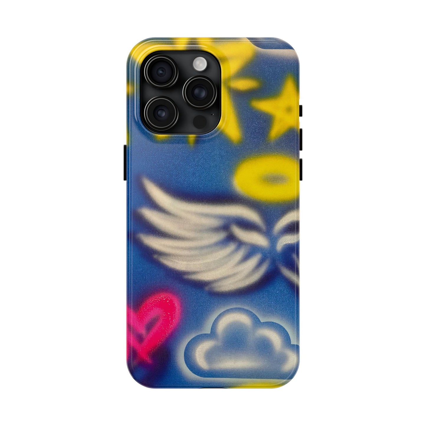 "celestial halo" airbrush iPhone case