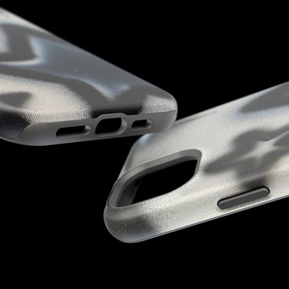 MagSafe "black & white stars" airbrush iPhone case