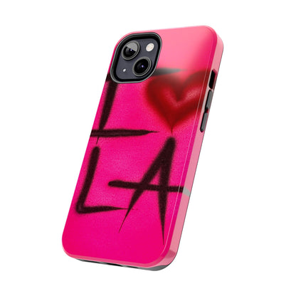 "I <3 LA" airbrush iPhone case