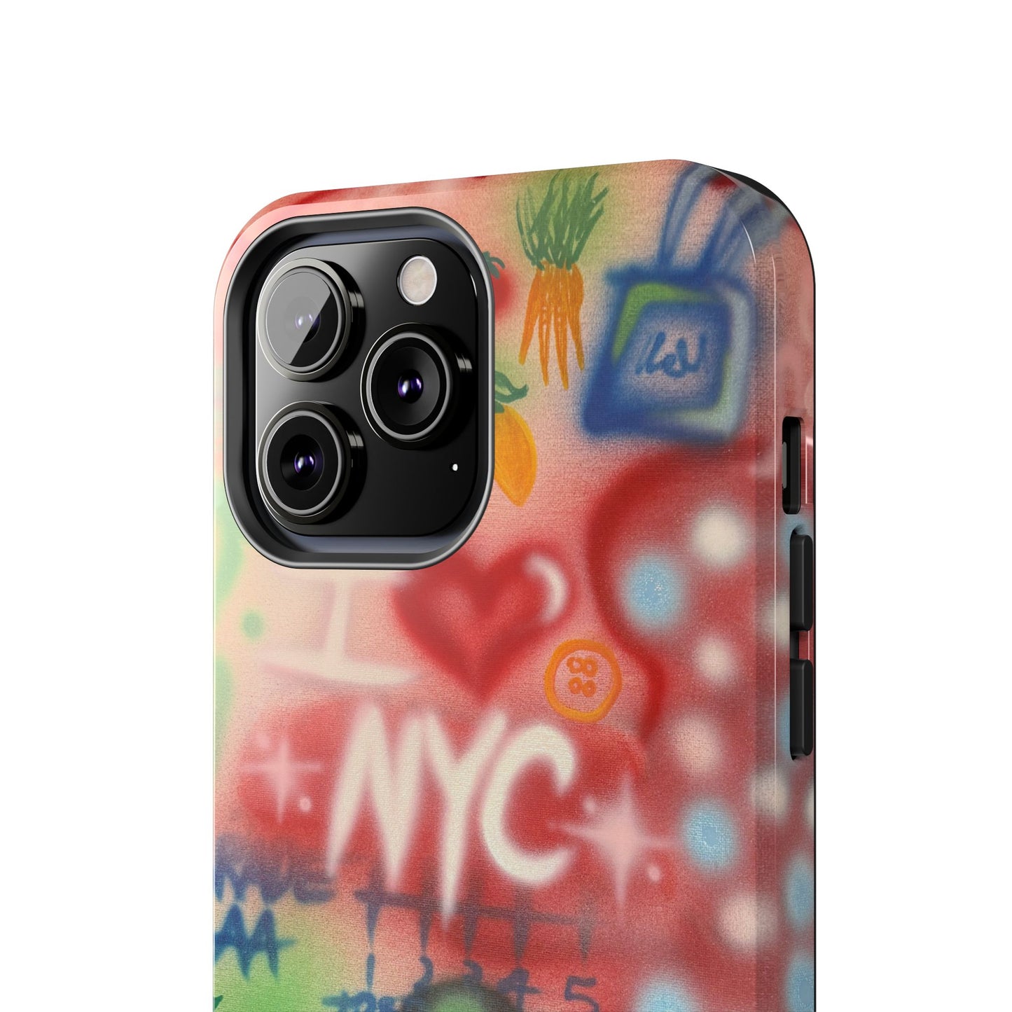 "i <3 NYC" airbrush iPhone case