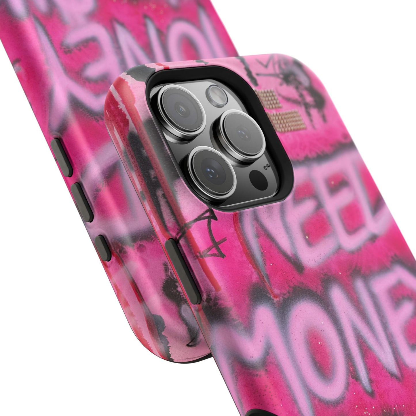 MagSafe "need $$ to shop" airbrush iPhone case