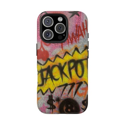 "jackpot!" airbrush iPhone case