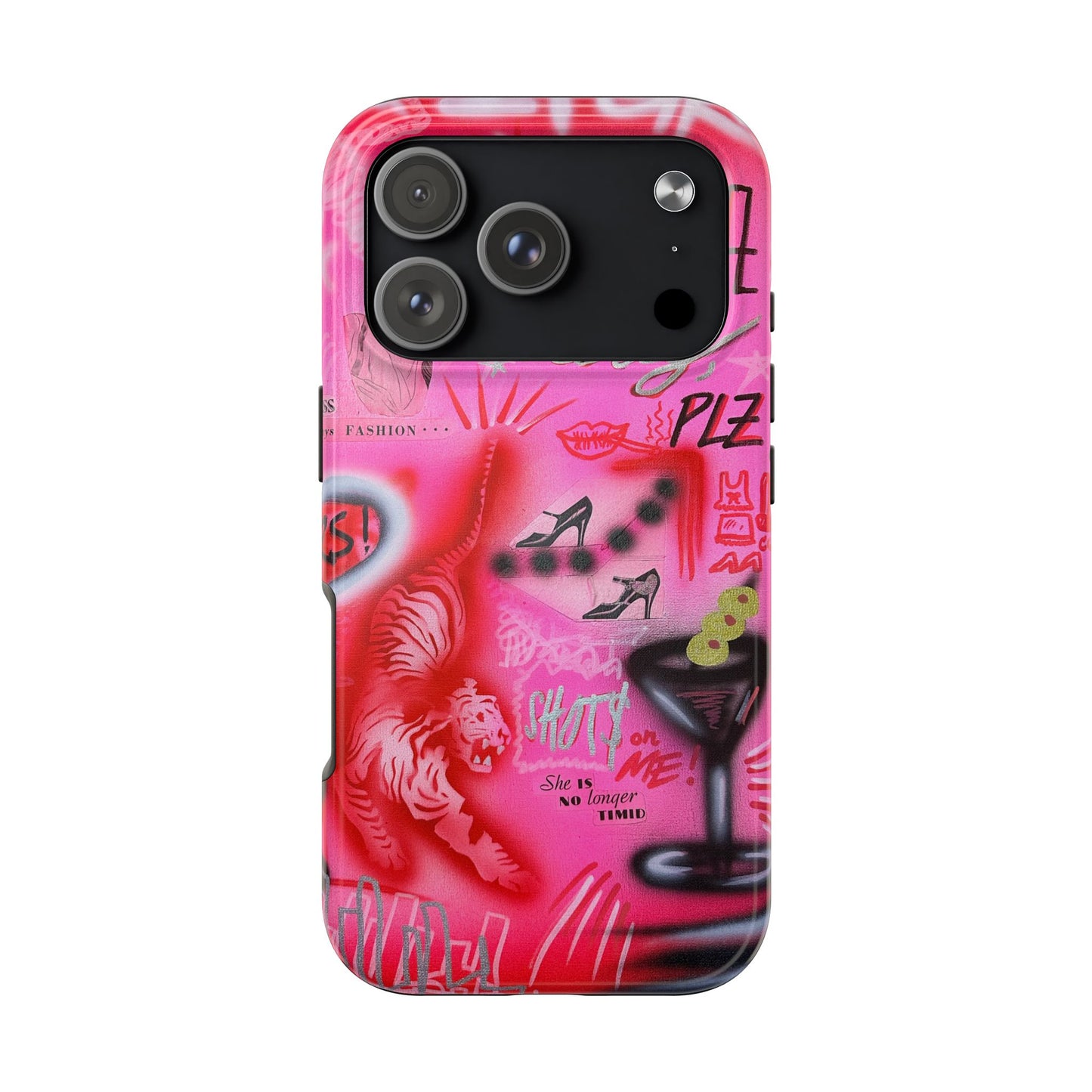 "extra dirty, plz!" airbrush iPhone case