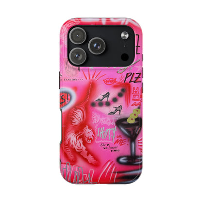 "extra dirty, plz!" airbrush iPhone case