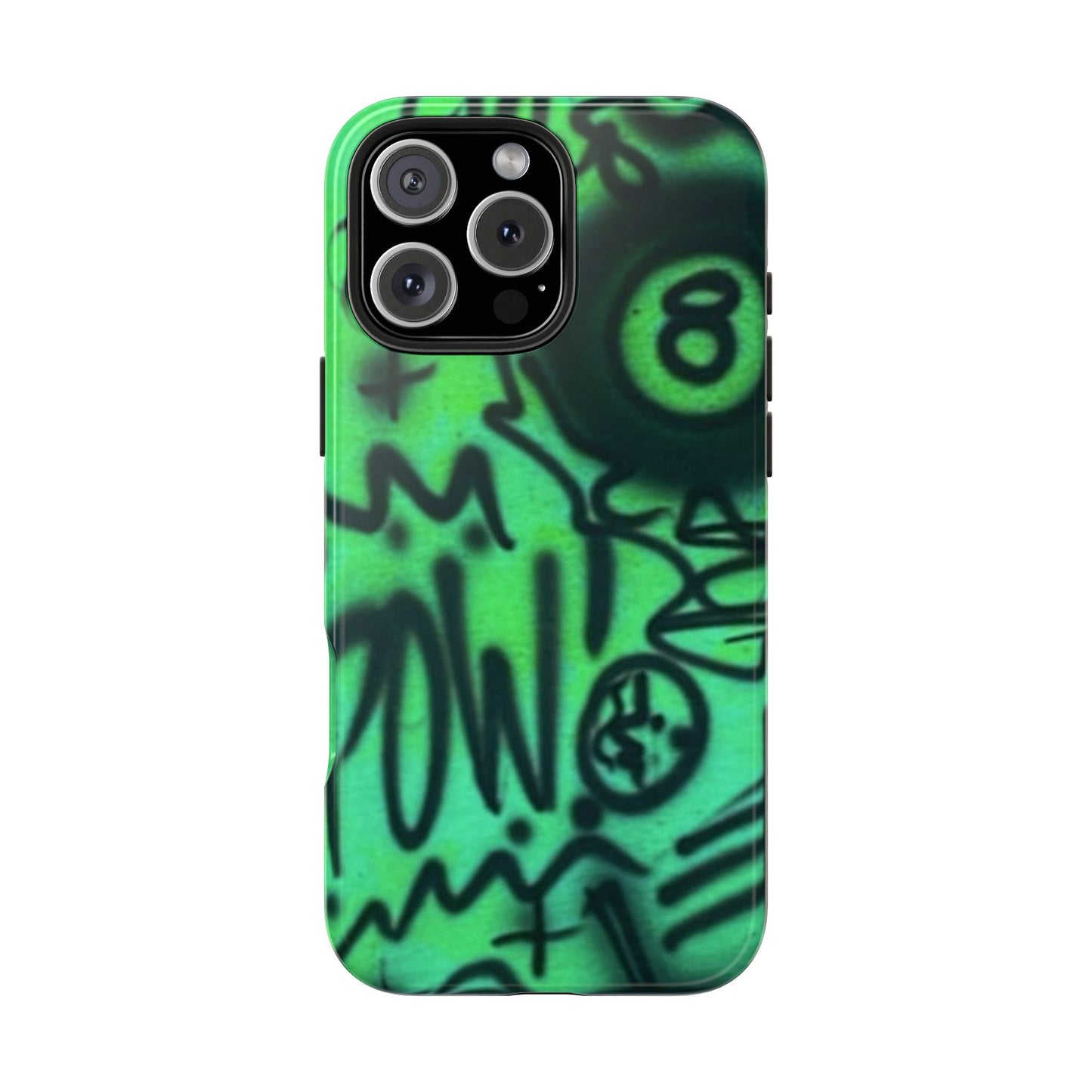 "POW! "airbrush iPhone case