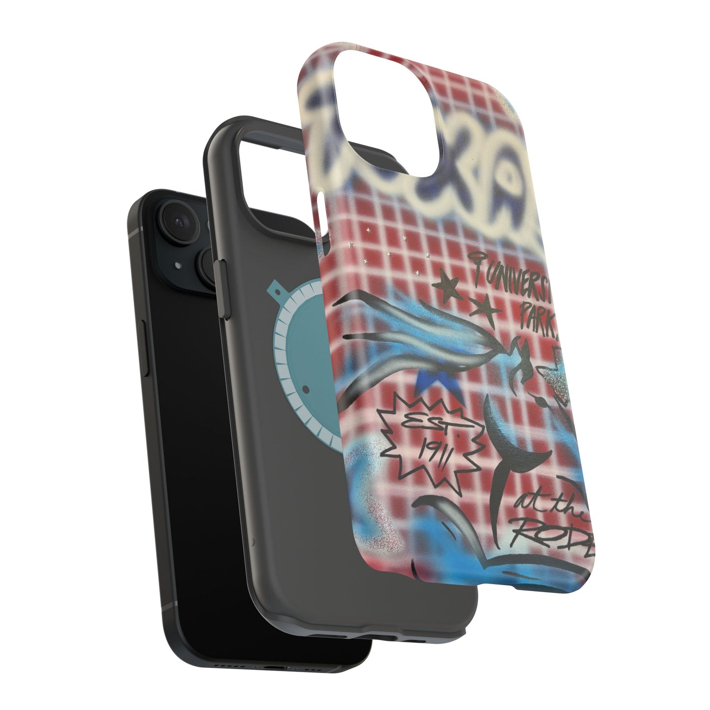 MagSafe "texas" airbrush iPhone case