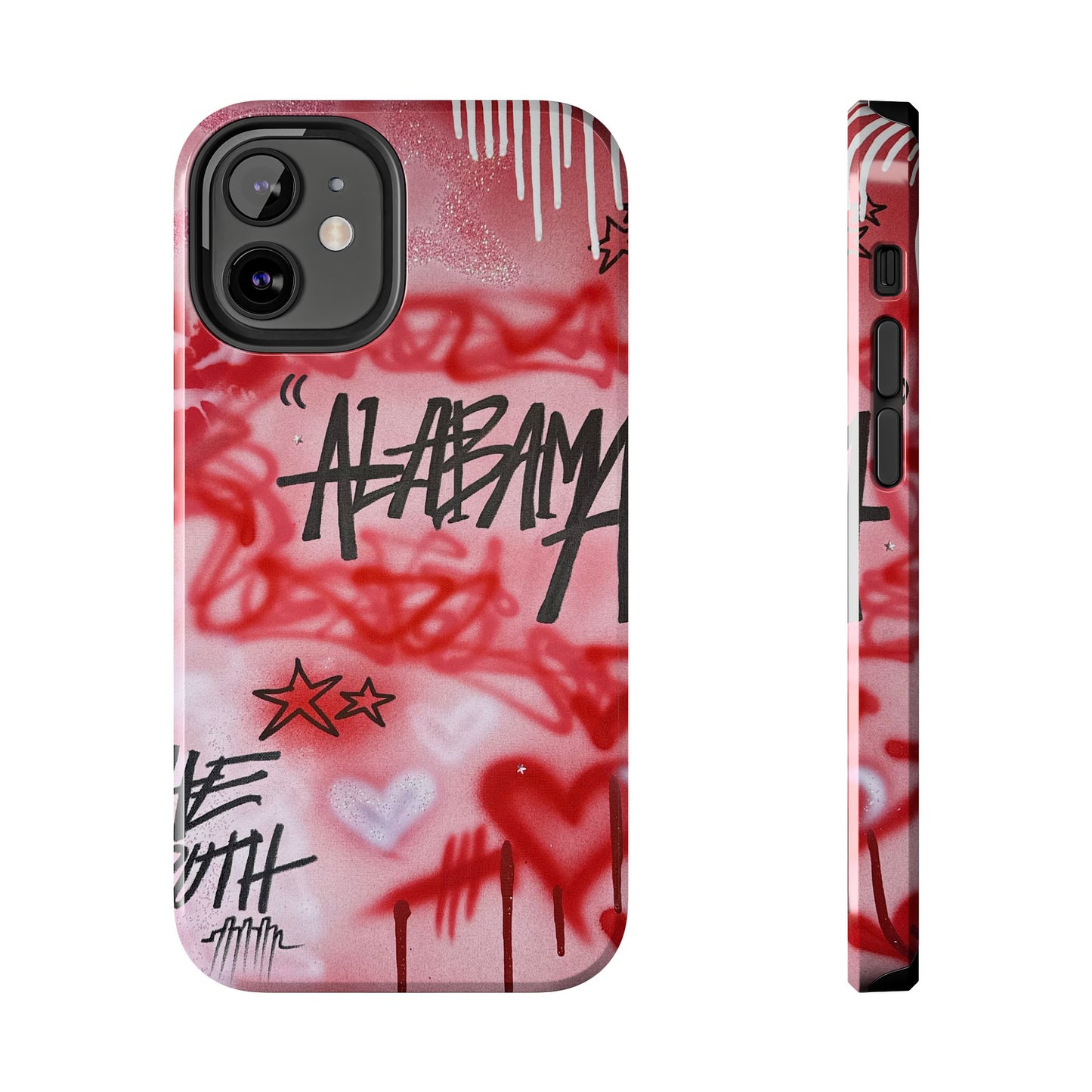 "alabama" airbrush iPhone case