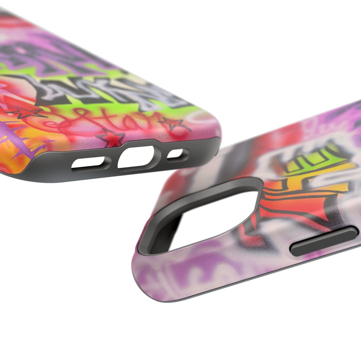 MagSafe "wynwood gold" airbrush iPhone case
