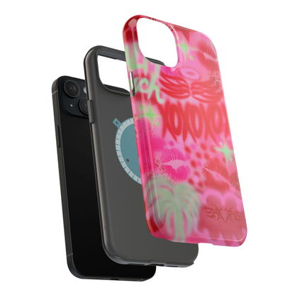 MagSafe "love sick" airbrush iPhone case