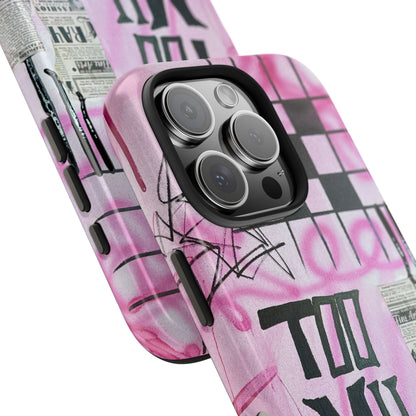 "too much motion" airbrush iPhone case