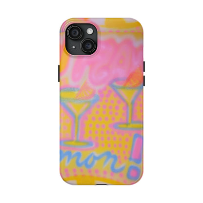 "Lemontini" Airbrush iPhone-Hülle