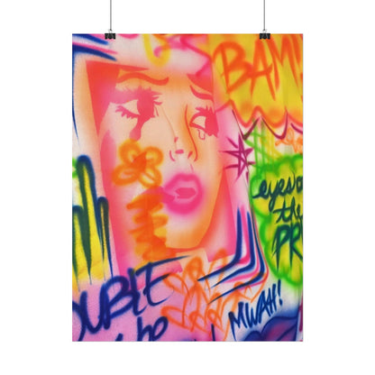 "current standards pt. 2" airbrush rolled print