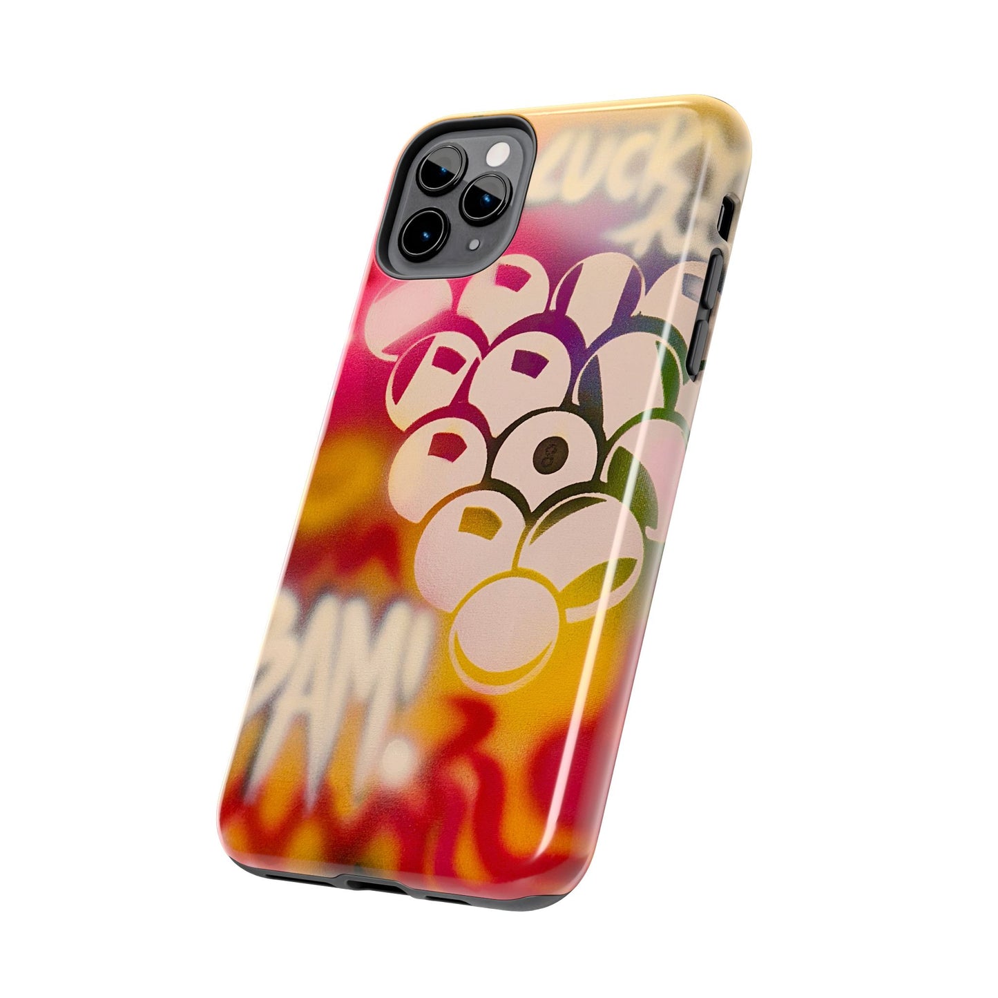 limited edition "bright billiards" airbrush iPhone case