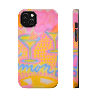 MagSafe "lemontini" airbrush iPhone case