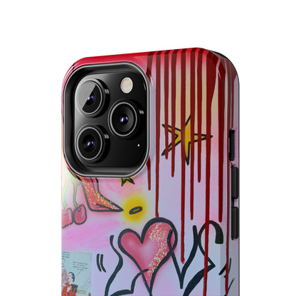 "cherry luvr" airbrush iPhone case