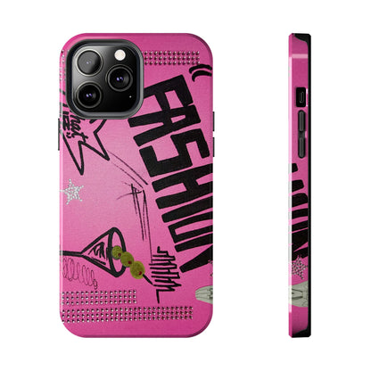 "high fashion pt. 2" airbrush iPhone case