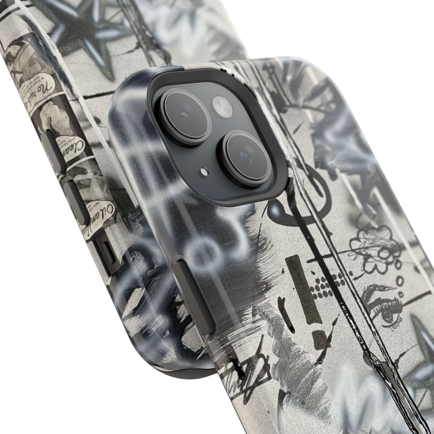 MagSafe "monochrome mood" airbrush iPhone case