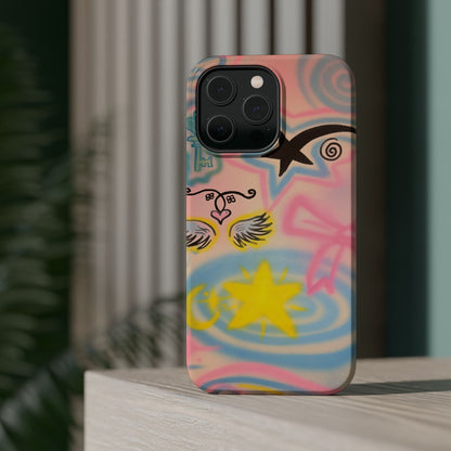 MagSafe "star energy" airbrush iPhone case