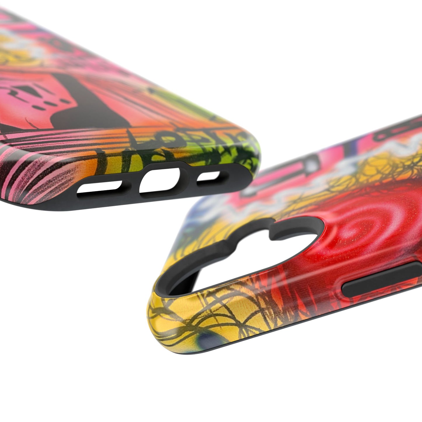 MagSafe „Lost in Paradise“ Airbrush-iPhone-Hülle