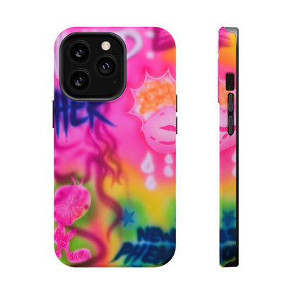 MagSafe "wanted" airbrush iPhone case
