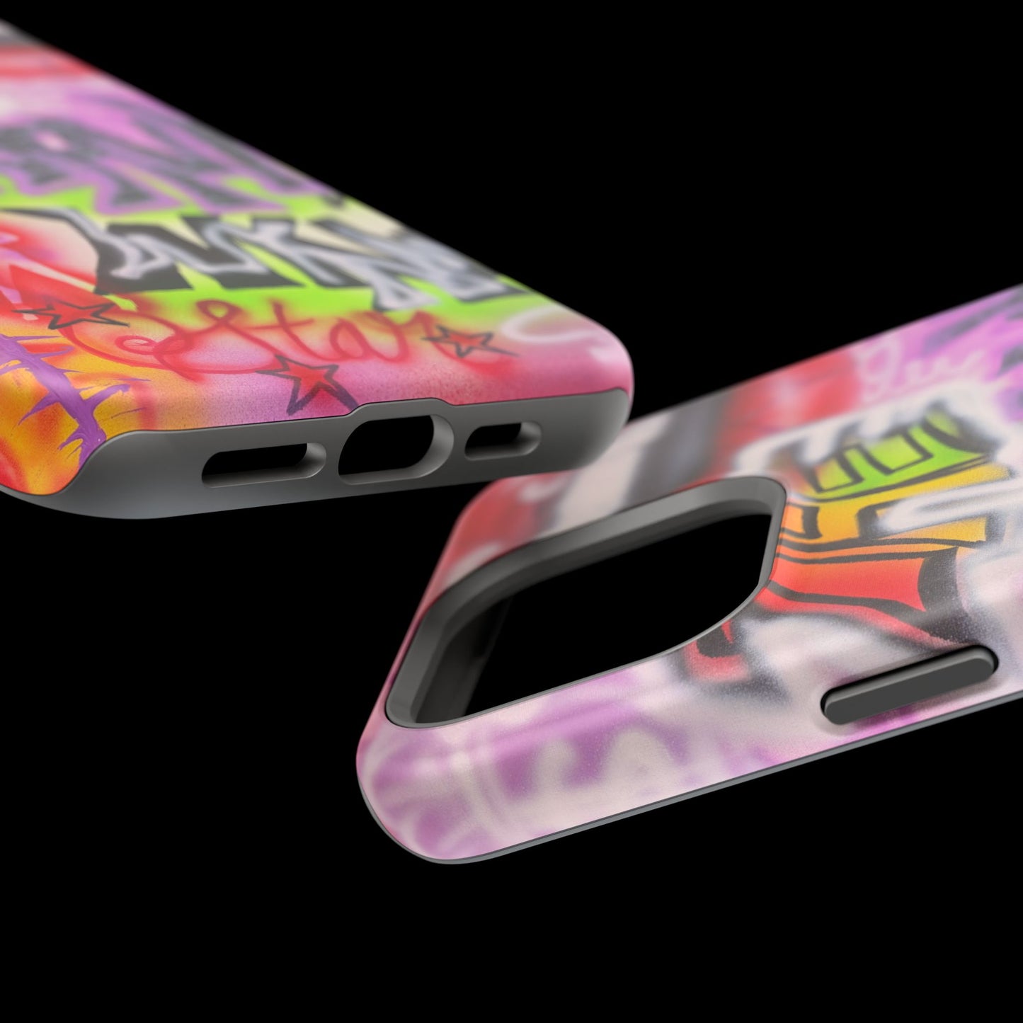 MagSafe "wynwood gold" airbrush iPhone case