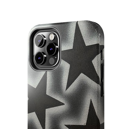 "chrome stars" airbrush iPhone case
