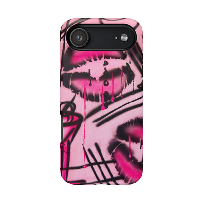 MagSafe "glossy pout" airbrush iPhone case