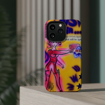 MagSafe „Spiraling Thoughts“ Airbrush iPhone Hülle