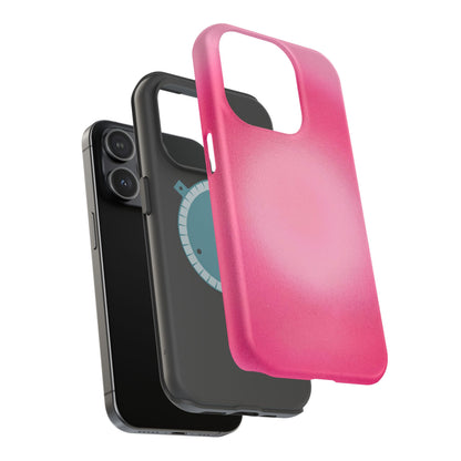 MagSafe "pinkberry" airbrush iPhone case